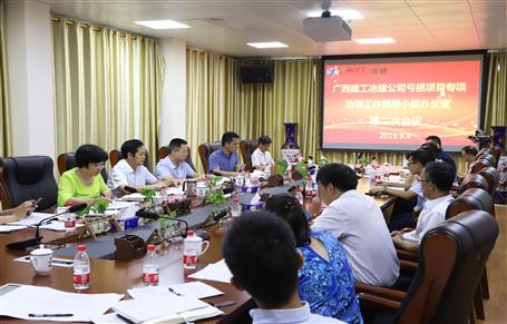 公司召开亏损项目专项治理事情向导小组办公室第二次聚会