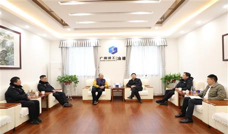 柳北公循分局胜利派出所到公司走访调研