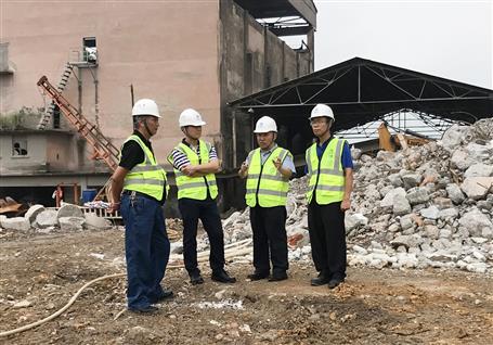 全力推进项目建设 起劲打造精品工程