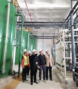 廖立波到桂华分公司项目调研指导事情