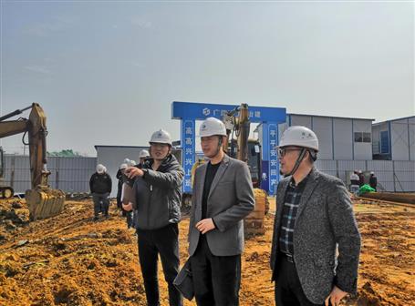    何勇到桂东分公司项目举行第一季度大检查