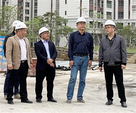 刘国江到广东公司项目开展第一季度清静生产质量综合大检查