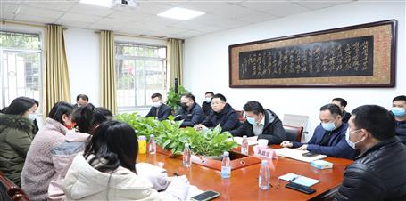 赖海标加入总部办公室新年首次例会并提出“四新”要求