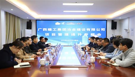 【“两个年” 双提升】冶建公司项目治理提升专题会召开