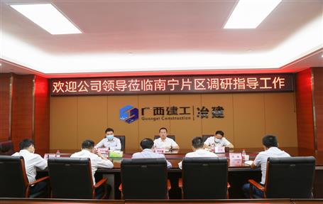 覃振华到南宁片区调研指导事情