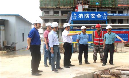 蒙胜益带队到项目开展2022年第二季度清静生产质量综合大检查